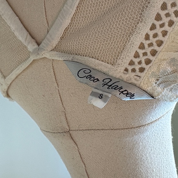 Chic White Lace Mini Dress - Picture 5 of 5